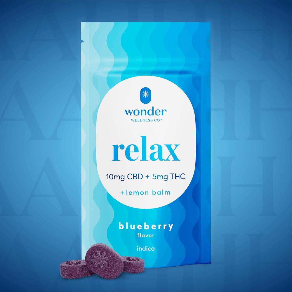 *Wonder | Relax 2:1 Blueberry Gummies [20pk] (IL)