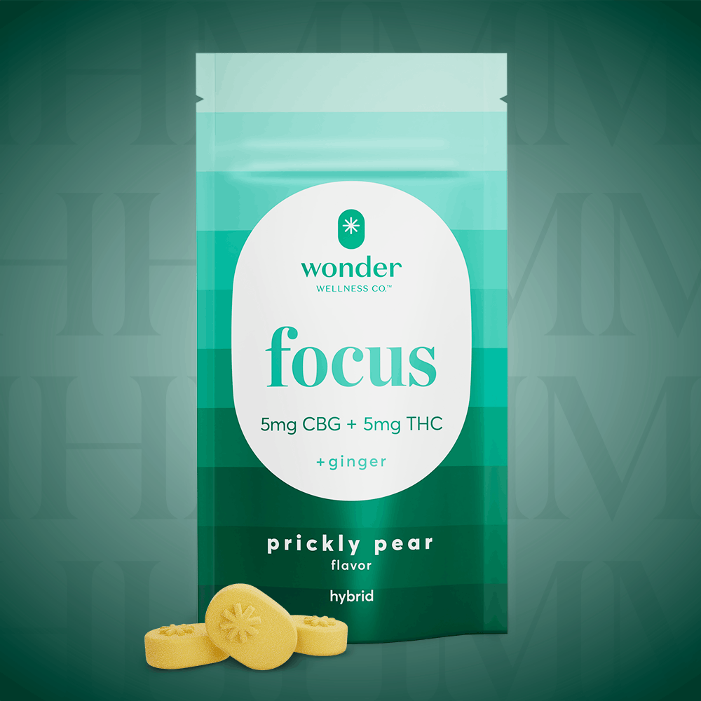 *Wonder | Focus 1:1 Prickly Pear Gummies [40pk]
