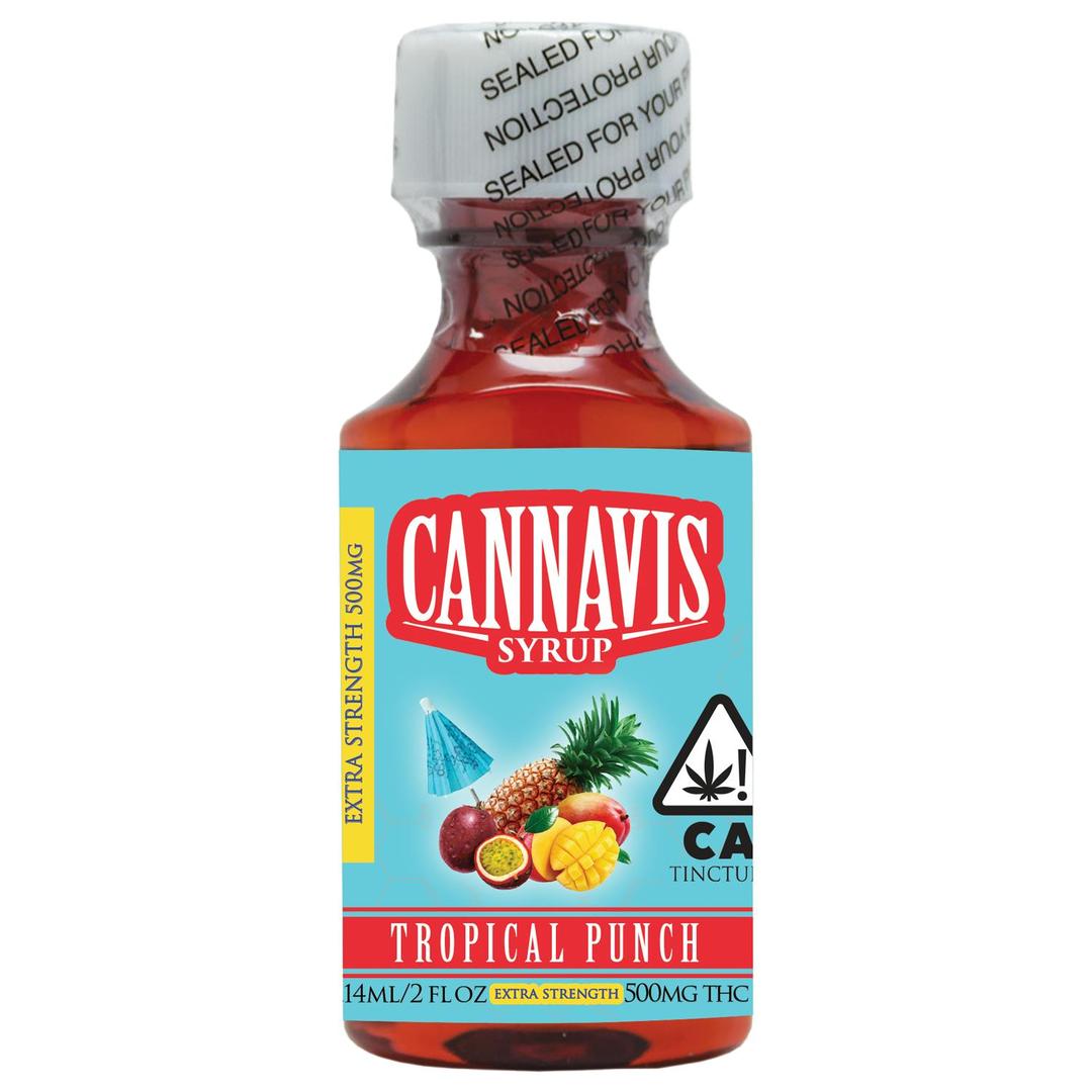 500mg Tropical Punch Syrup Tincture [Single Bottle]