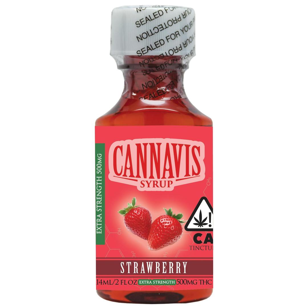 500mg Strawberry Syrup Tincture [Single Bottle]