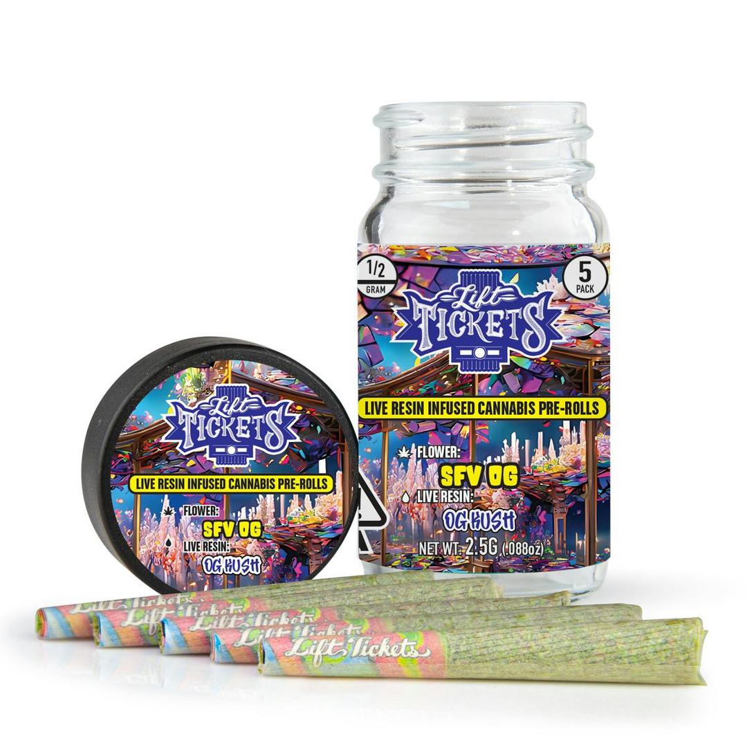 SFV OG x OG Kush - Infused Pre-Roll 5-Pack