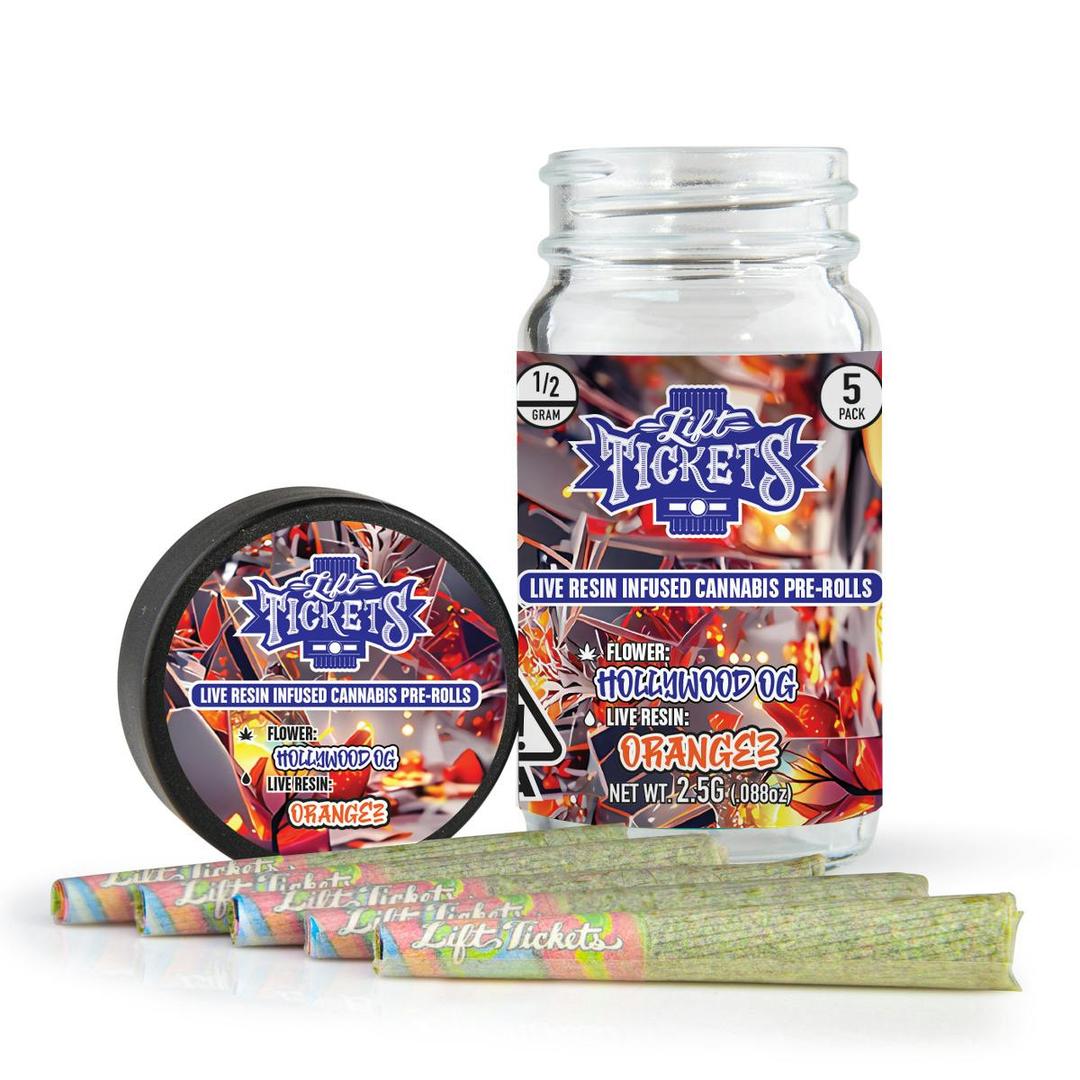 Hollywood OG x Orangez - Infused Pre-Roll 5-Pack