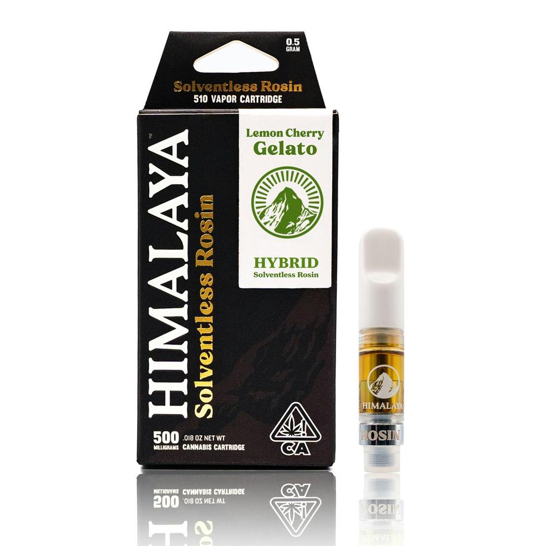 Lemon Cherry Gelato (Solventless Rosin) Cartridge - .5G