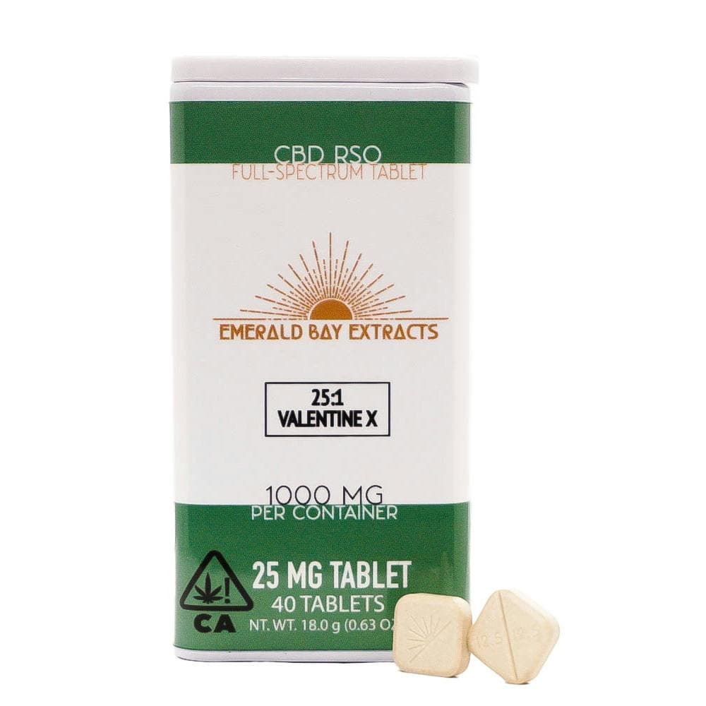 25:1 CBD - Valentine X RSO Tablets (25mg Tablet) (1000mg Package)