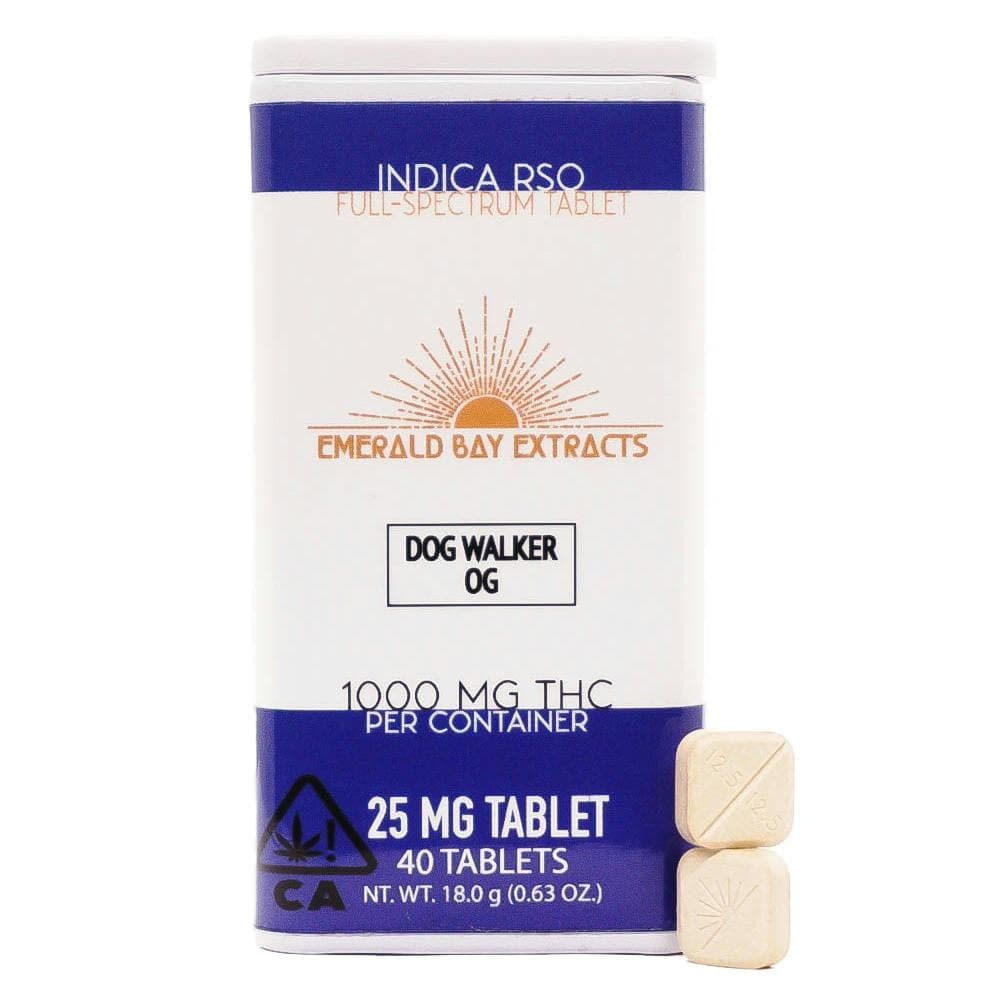 Dog Walker OG RSO Tablets (25mg Tablet) (1000mg Package)