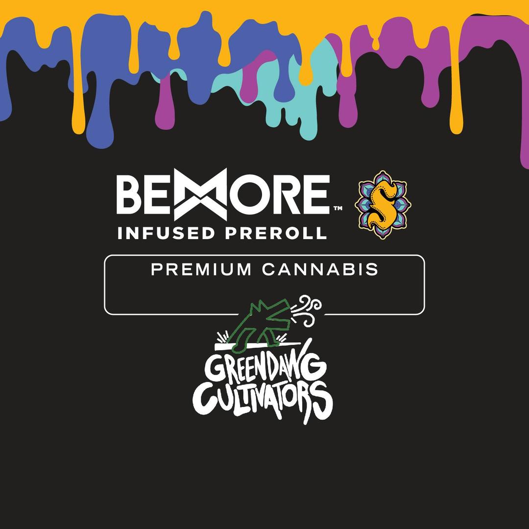 BeMore x Green Dawg - Black Sherb x Cali Berry Sauce (1.5g) Infused collab