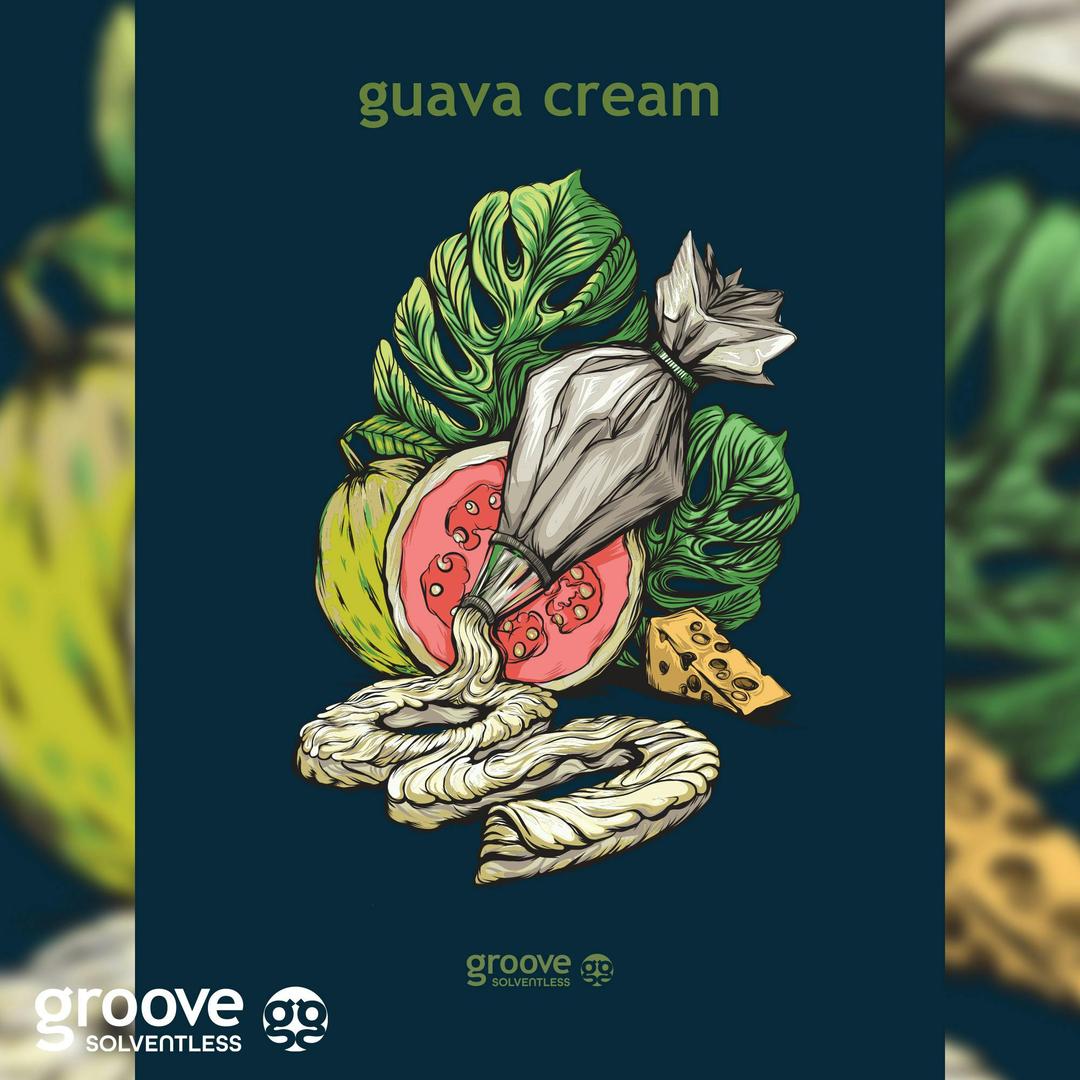 Guava Cream Strain Art Poster (18 X 24)