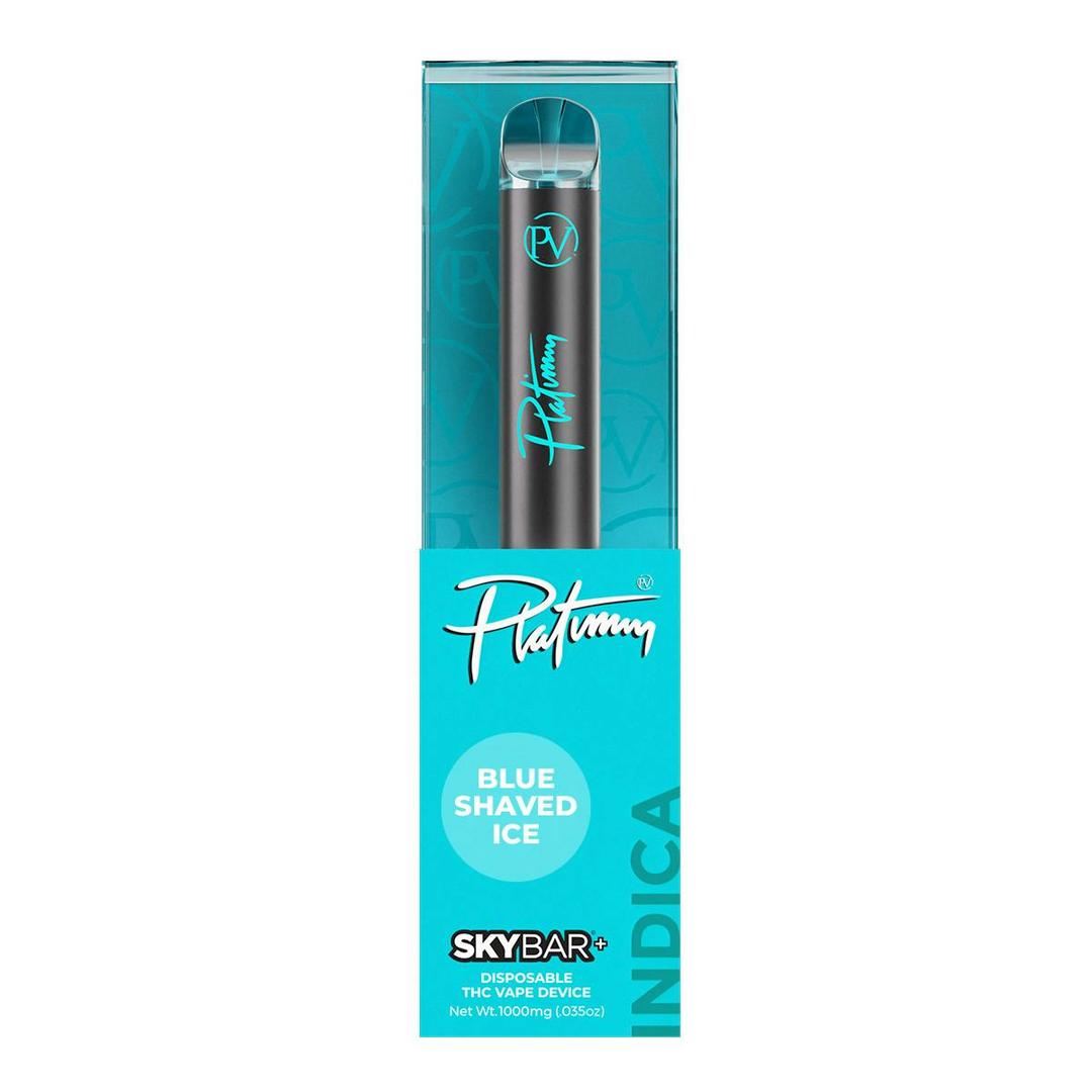 Platinum x Skybar+ Blue Shaved Ice (Indica) Disposable 1g