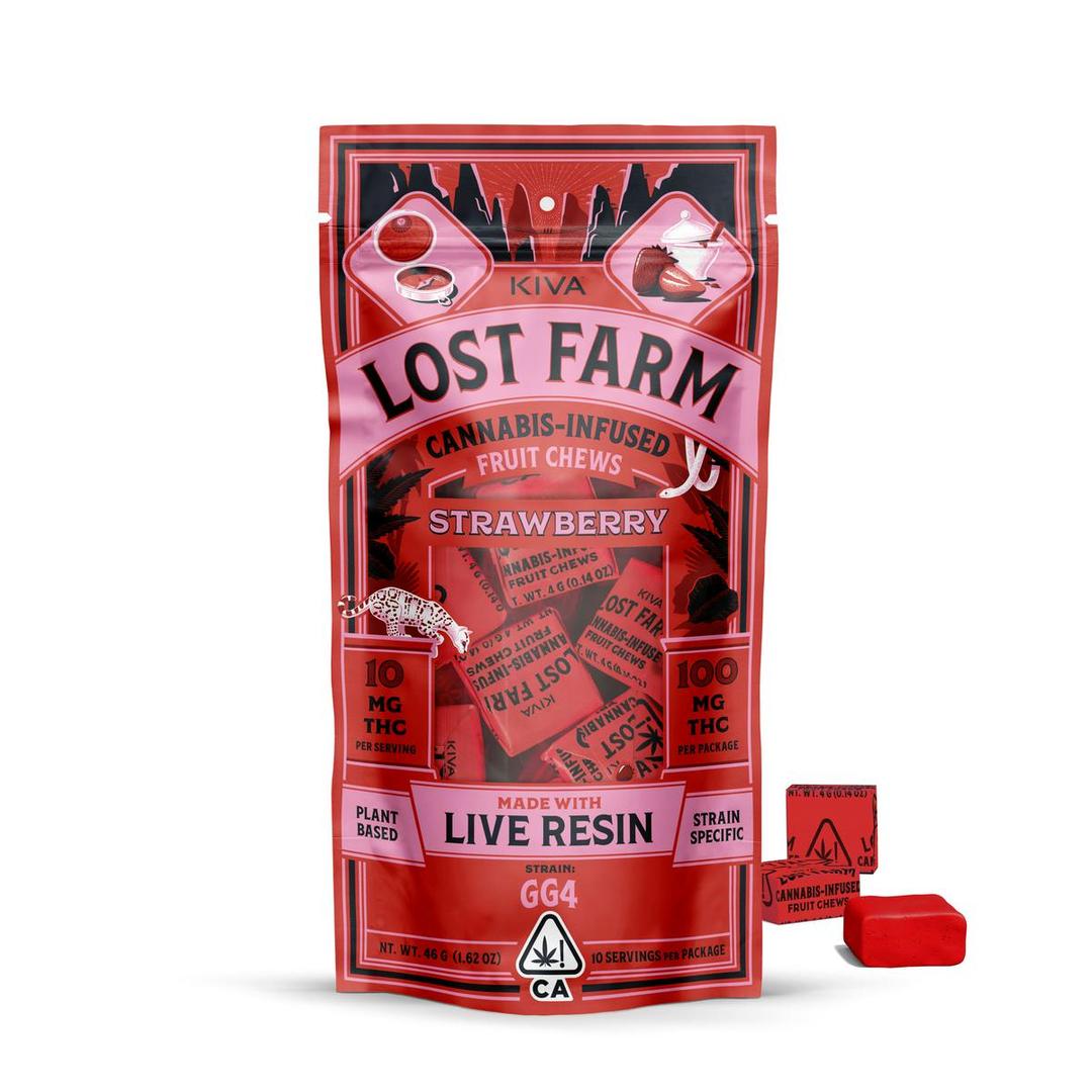 Lost Farm Strawberry "GG4" Chews