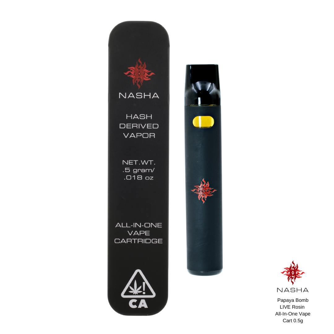 Papaya Bomb Live Rosin All-In-One Vape 0.5 g