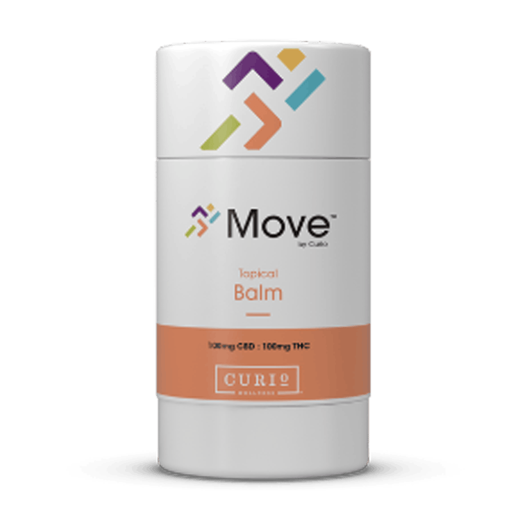 Move by Curio™-Topical Balm [100mg CBD | 100mg THC]