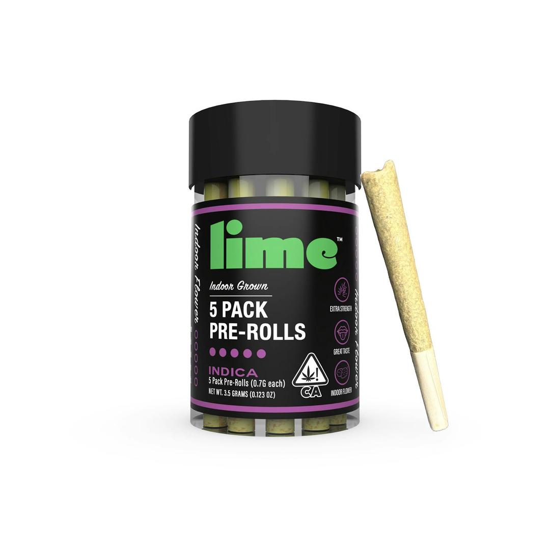 5 Pack Pre Rolls | Indica