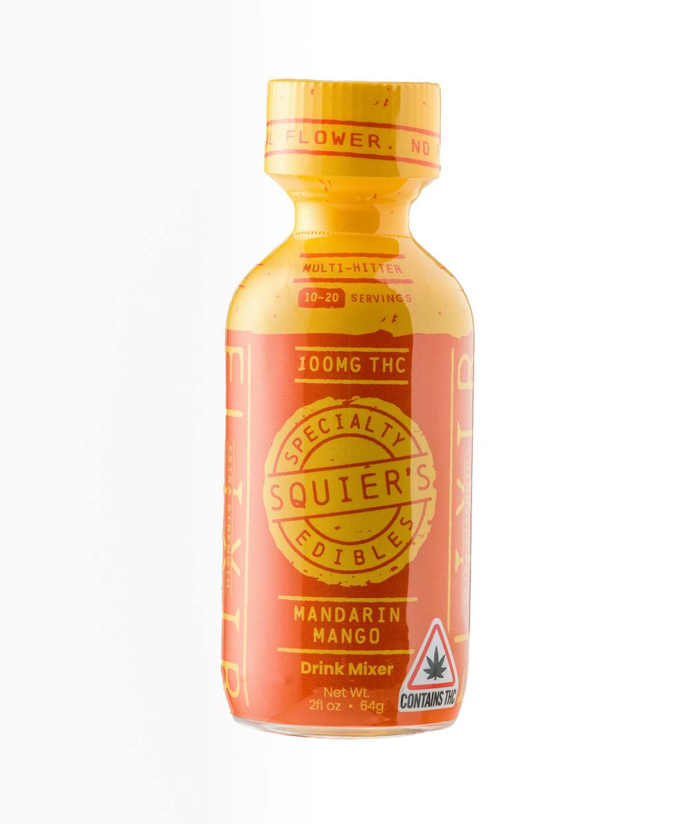 100mg Mandarin Mango - Hash Rosin Drink Mixer - (REC)