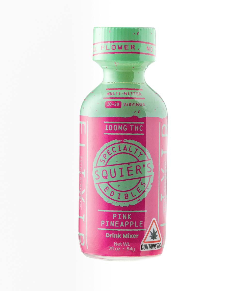 100mg Pink Pineapple - Hash Rosin Drink Mixer- (REC)