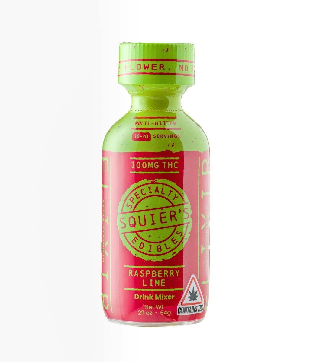 100mg Raspberry Lime - Hash Rosin Drink Mixer - (REC)