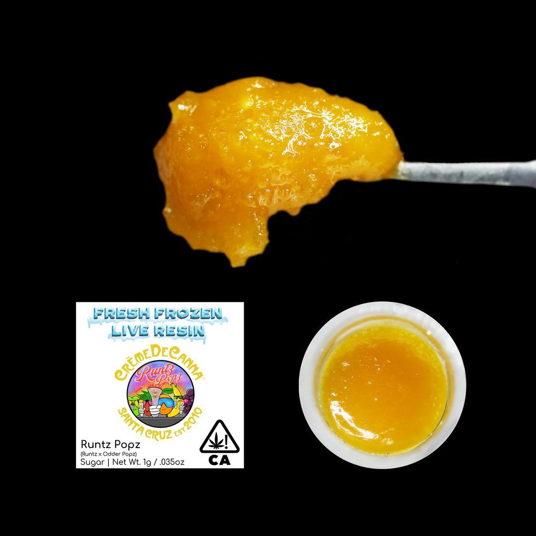 Runtz Popz Fresh Frozen Live Resin Sugar 1g