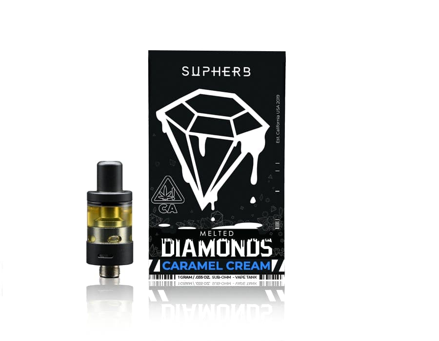 Supherb - Caramel Cream Hybrid Melted Diamonds Cartridge 1g