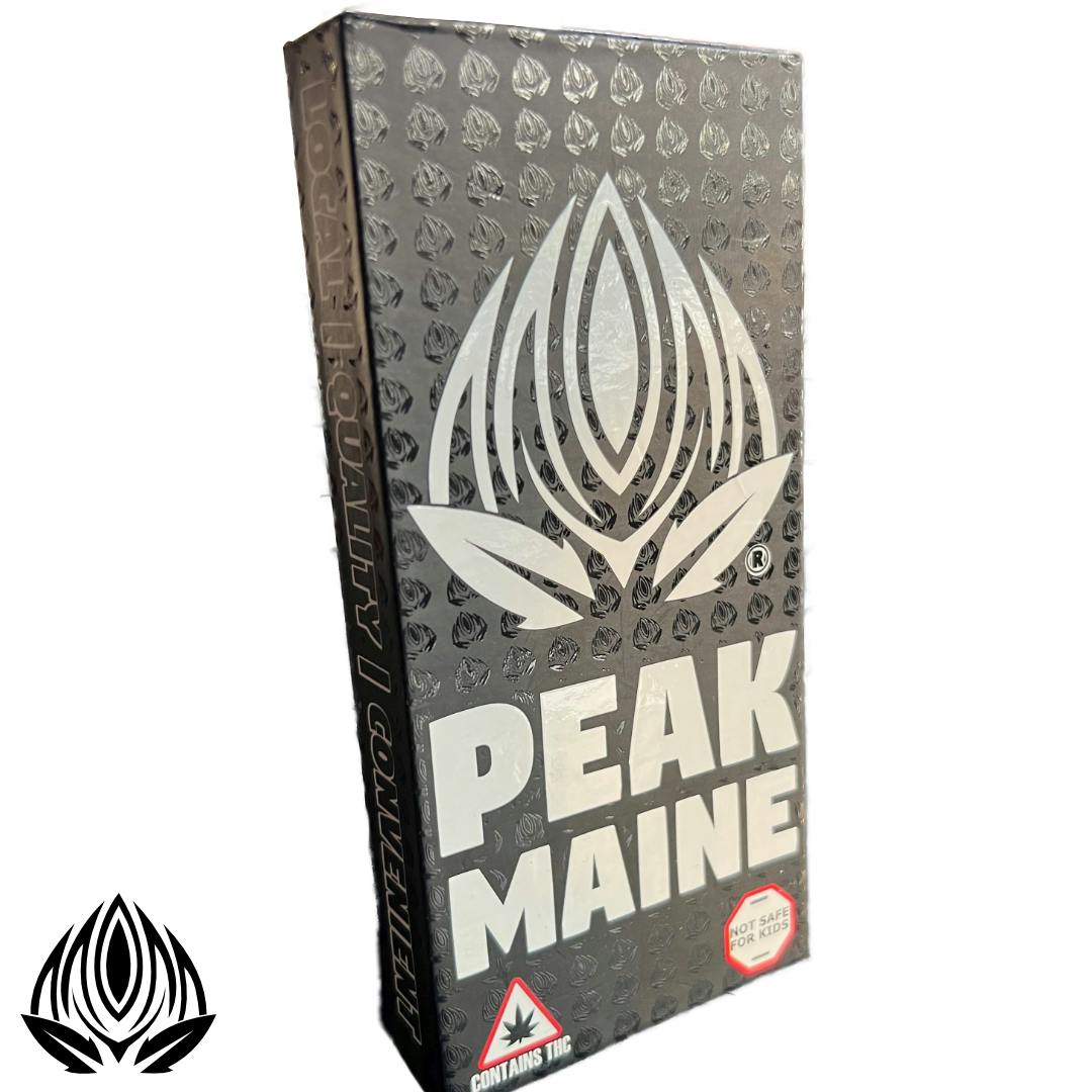350MG Back Country Dark Chocolate Bar - Peak Maine