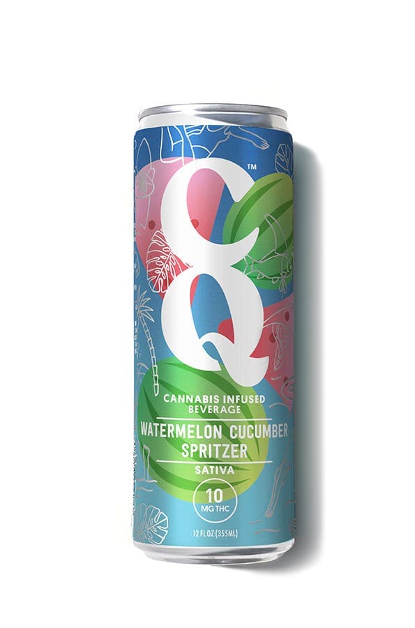 Watermelon Cucumber Spritzer - 12oz - SATIVA - 10mg THC