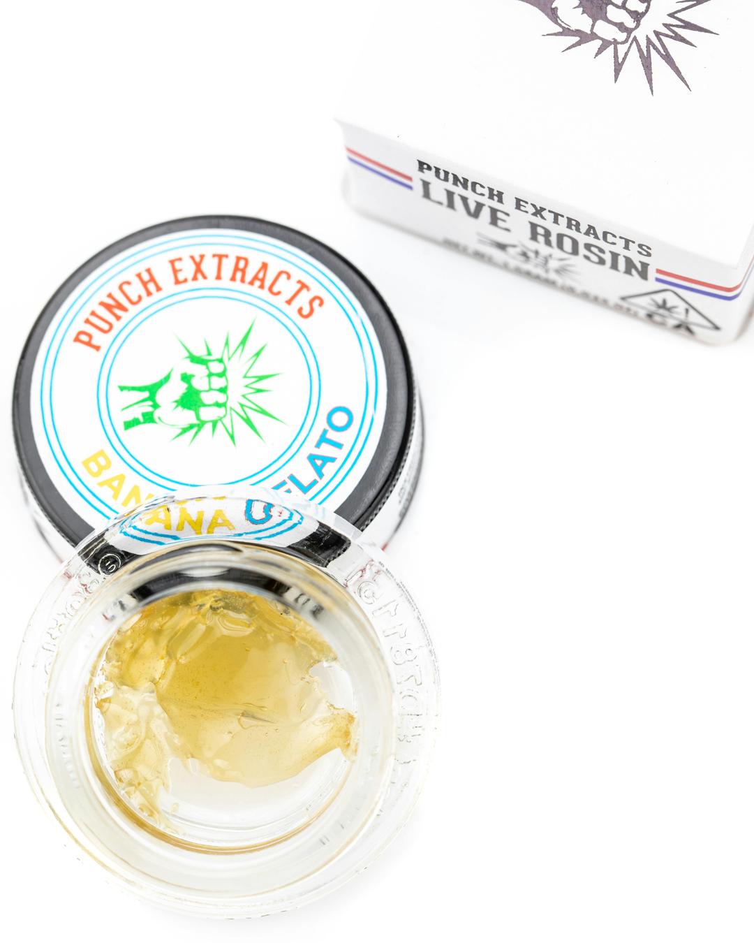 Punch - Live Rosin - Banana Gelato - Tier 4