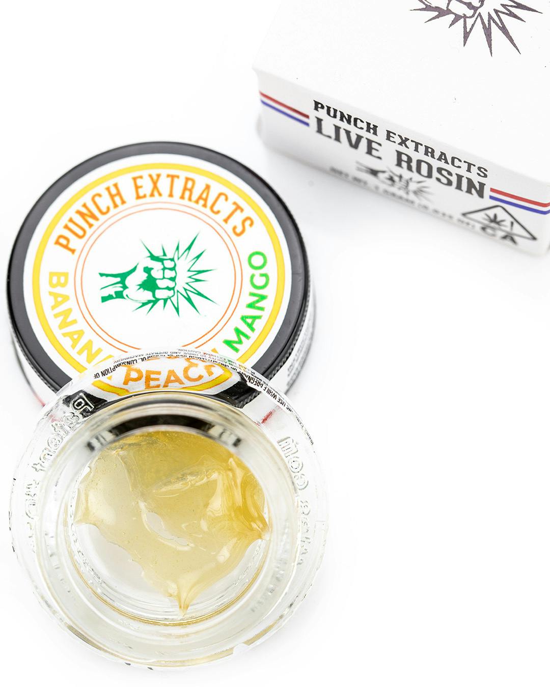 Punch - Live Rosin - Banana Peach Mango - Tier 4