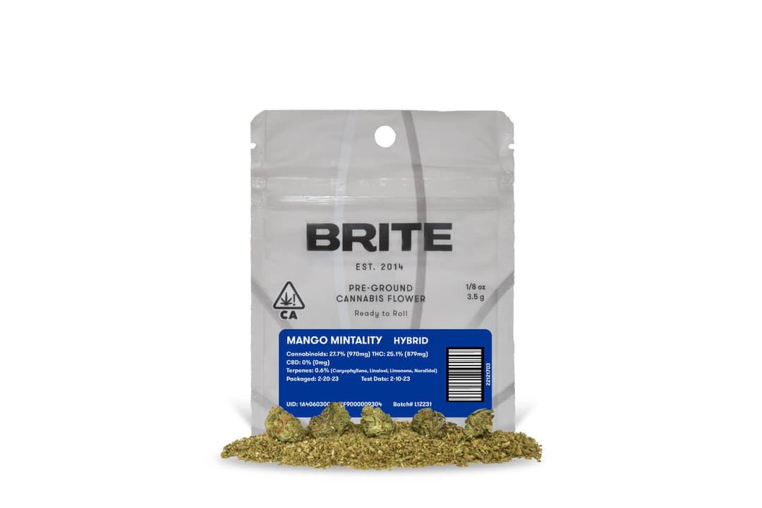 Mango Mintality - Flower Pre-Ground by Brite