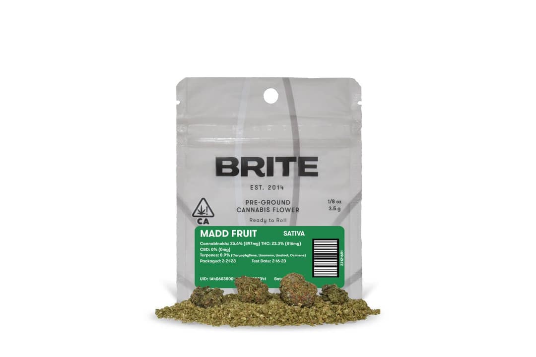 Madd Fruit - Flower Pre-Ground by Brite
