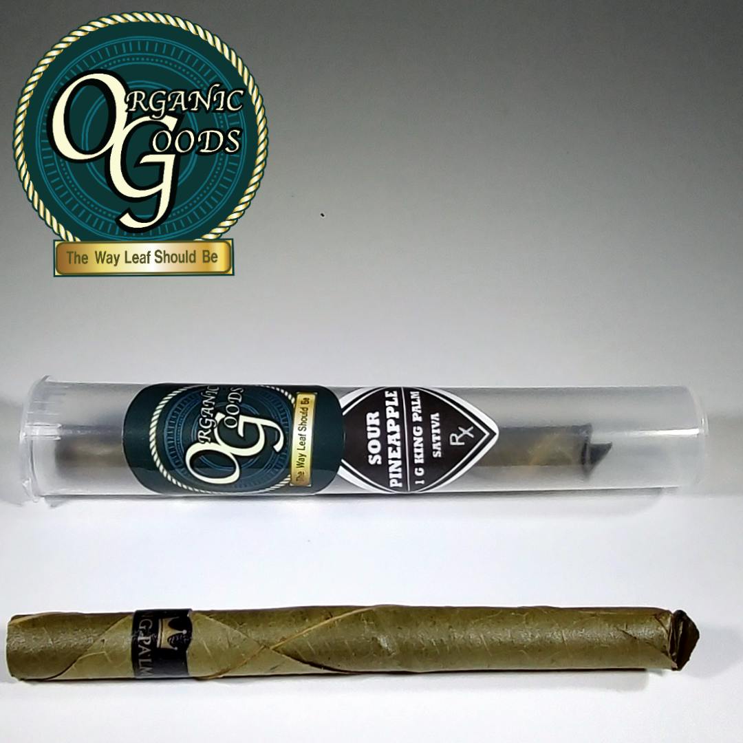 Organic Goods King Palm Sour Pineapple 1 G