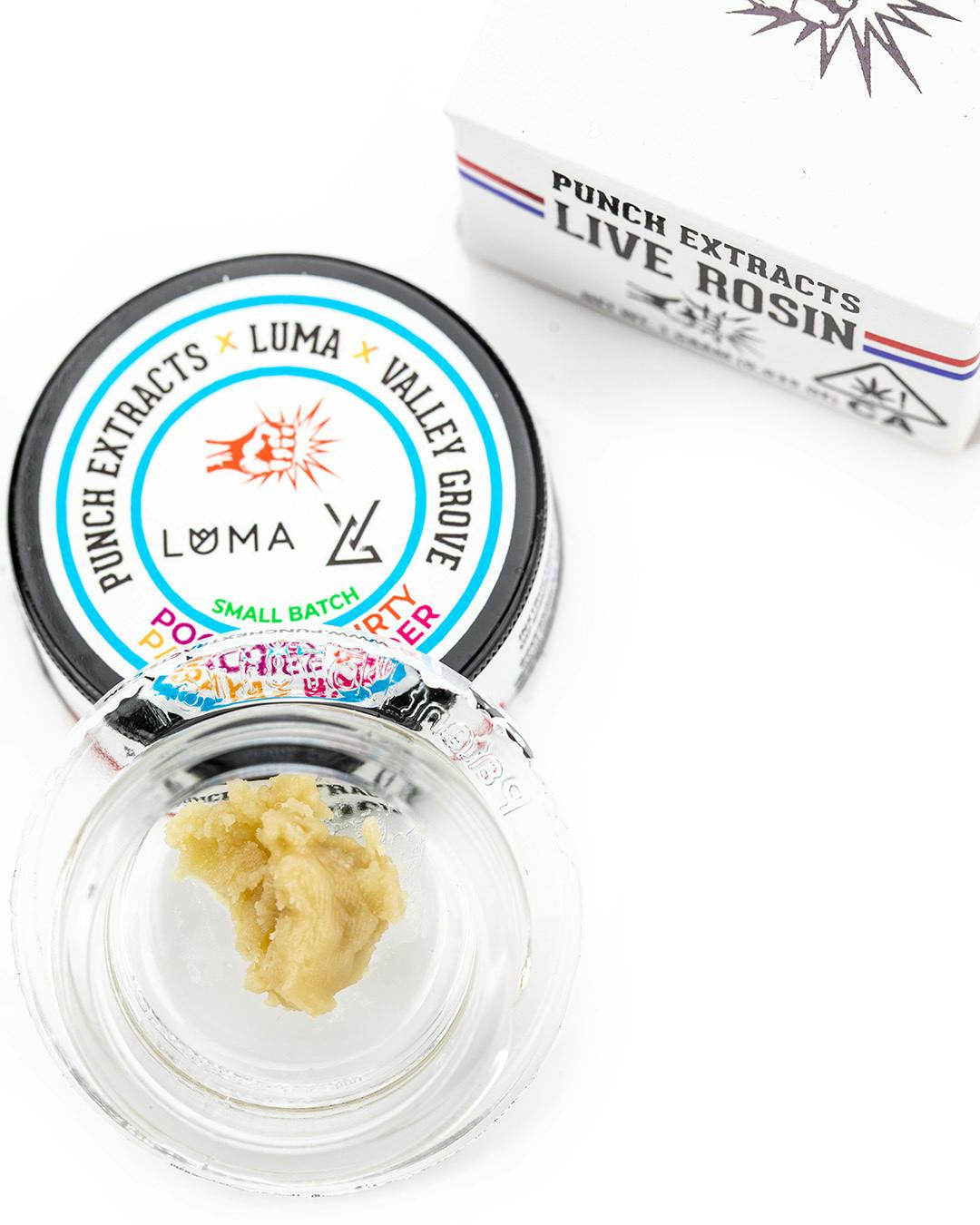 Punch - Live Rosin - Poochies Dirty Papayaz Badder - Tier 1