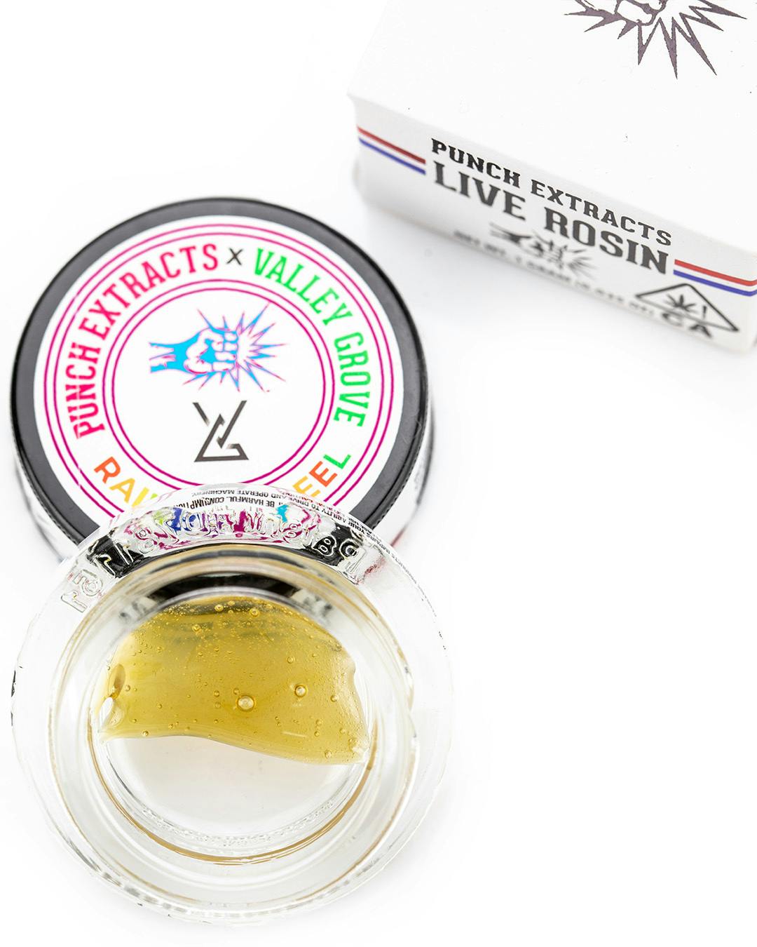 Punch - Live Rosin - Rainbow Peel - Tier 2