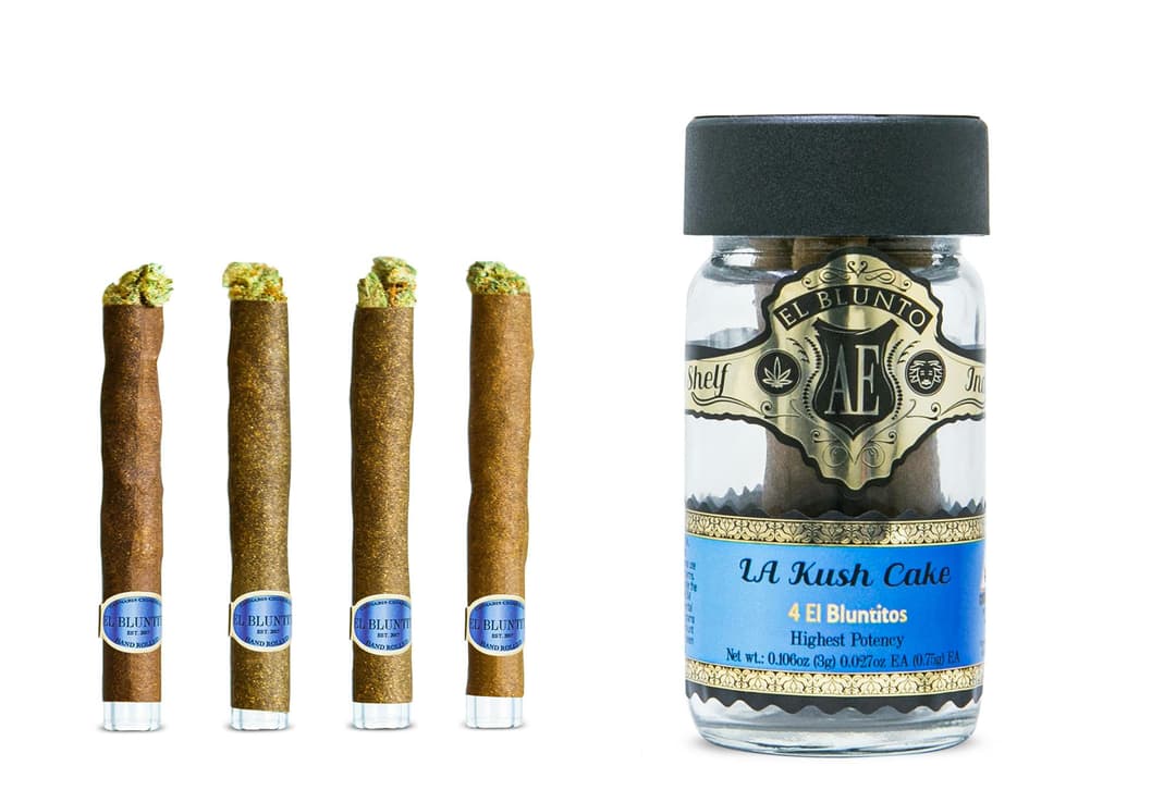 El Bluntito - 4-Pack - LA Kush Cake- 4 x .75G [Mini Blunt]
