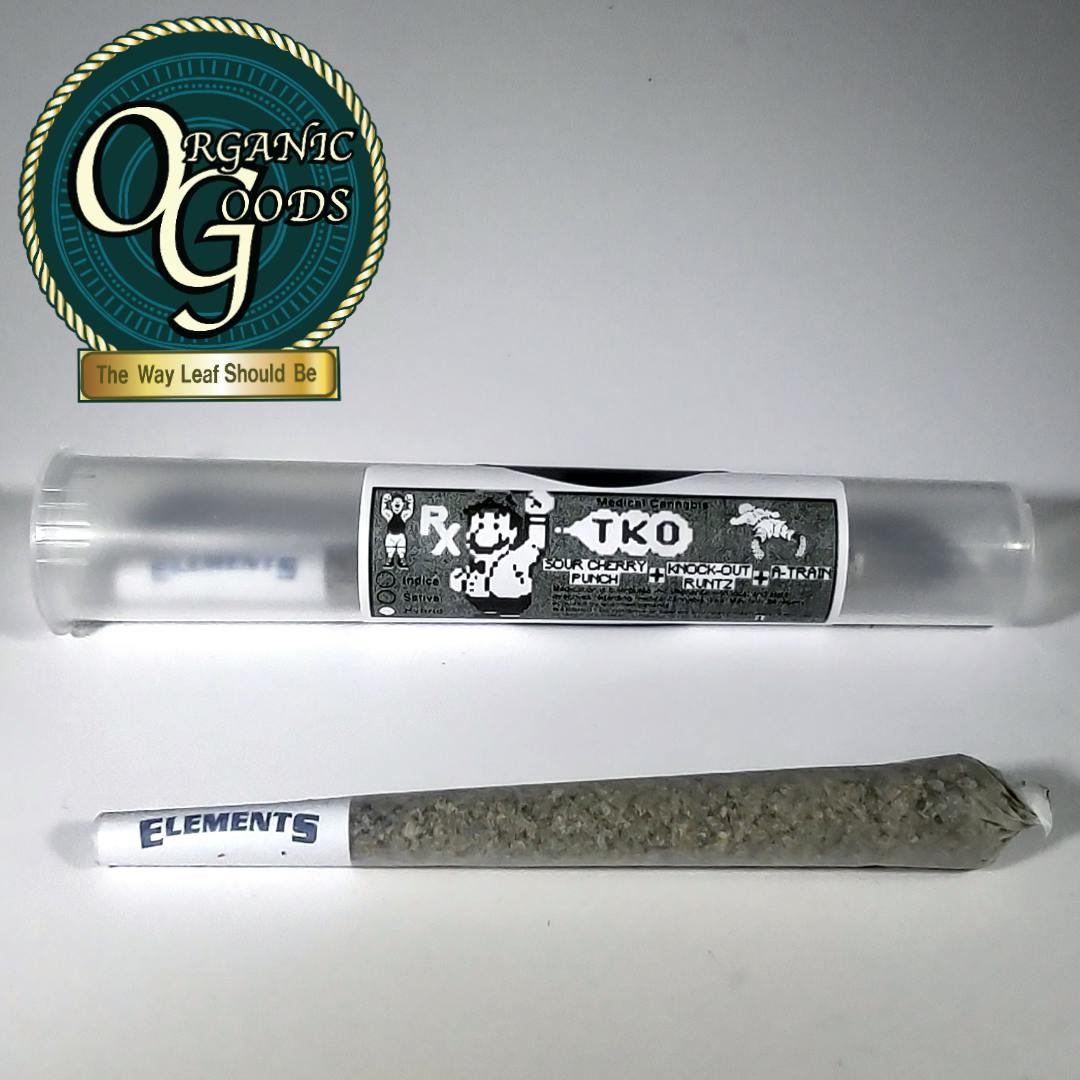Organic Goods Pre-Roll TKO 1 G