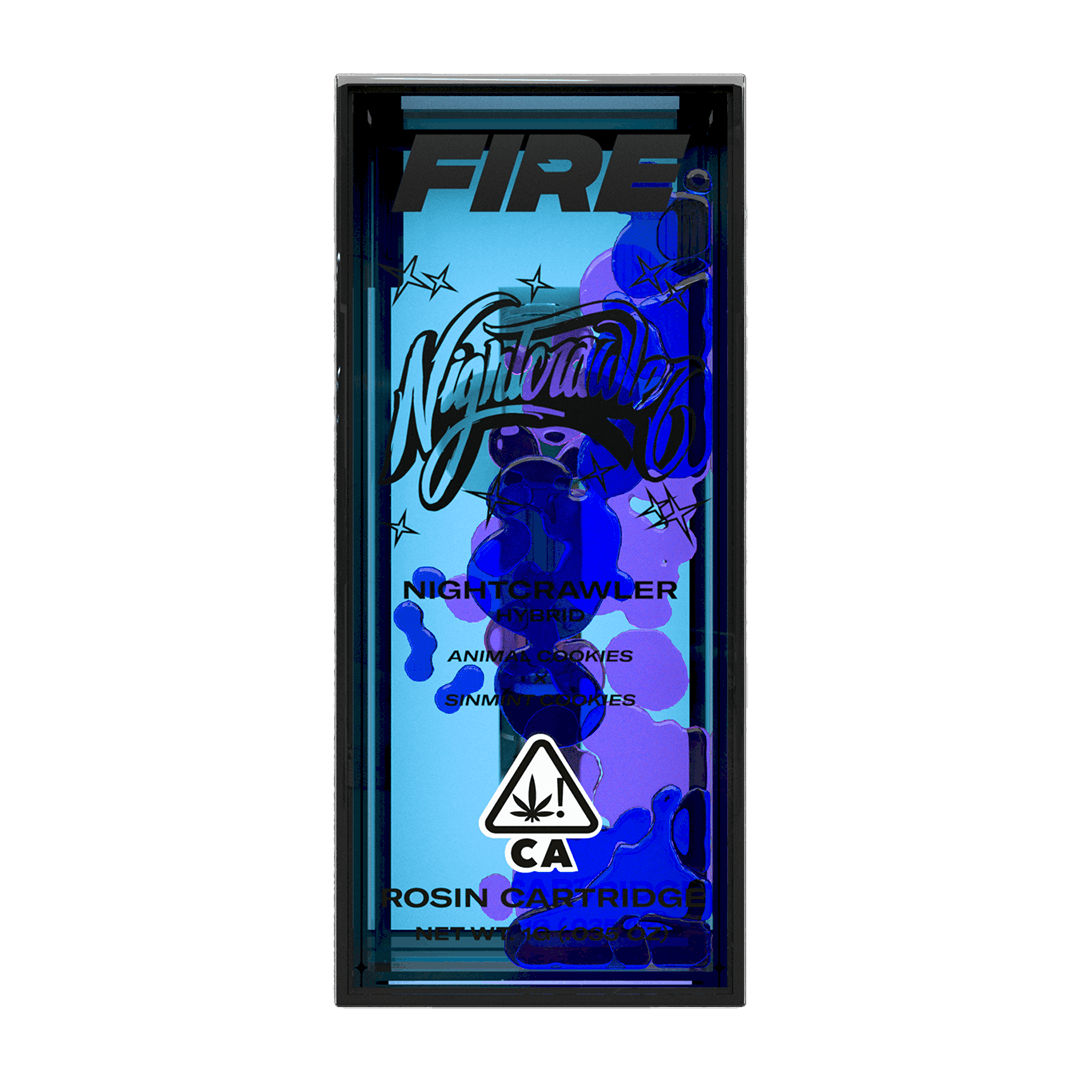 FIRE Rosin Carts - Night Crawler 1.0 G