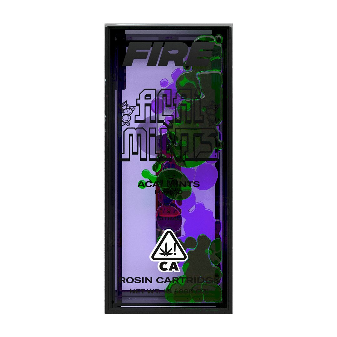 FIRE Rosin Carts - Açaí Mintz 1.0 G