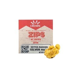 Zips by Crown Silver Haze Badder