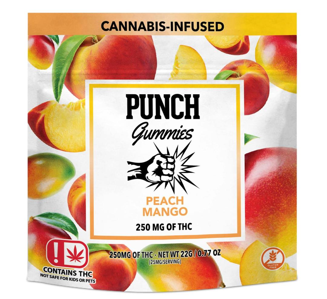 Peach Mango Gummies 250mg (OK)