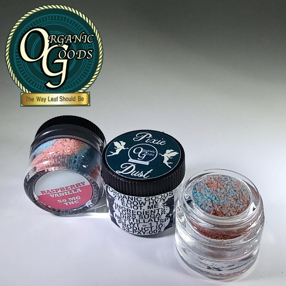 Organic Goods Pixie Dust Raspberry / Vanilla 50 MG