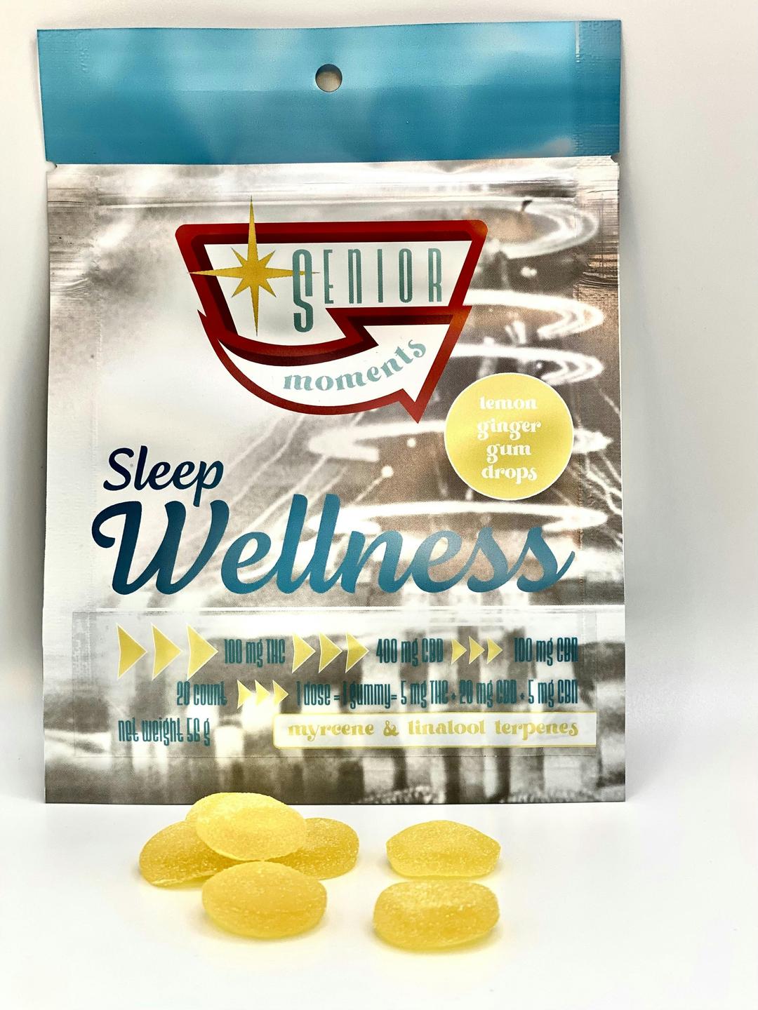 Sleep Wellness Gummies 100mgTHC/400mgCBD/100mgCBN