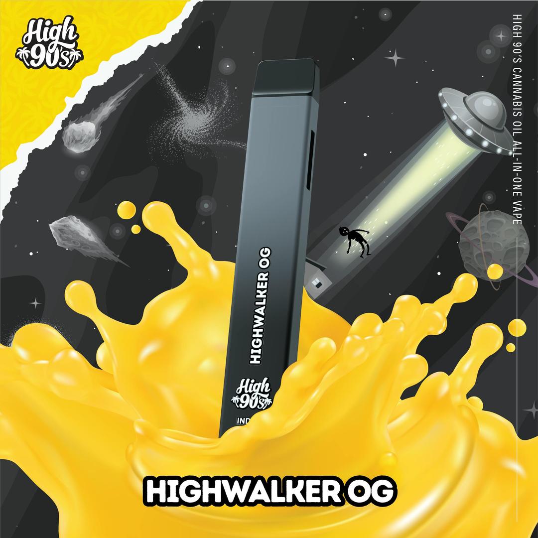 High 90s : Highwalker OG 1g All-In-One Vape