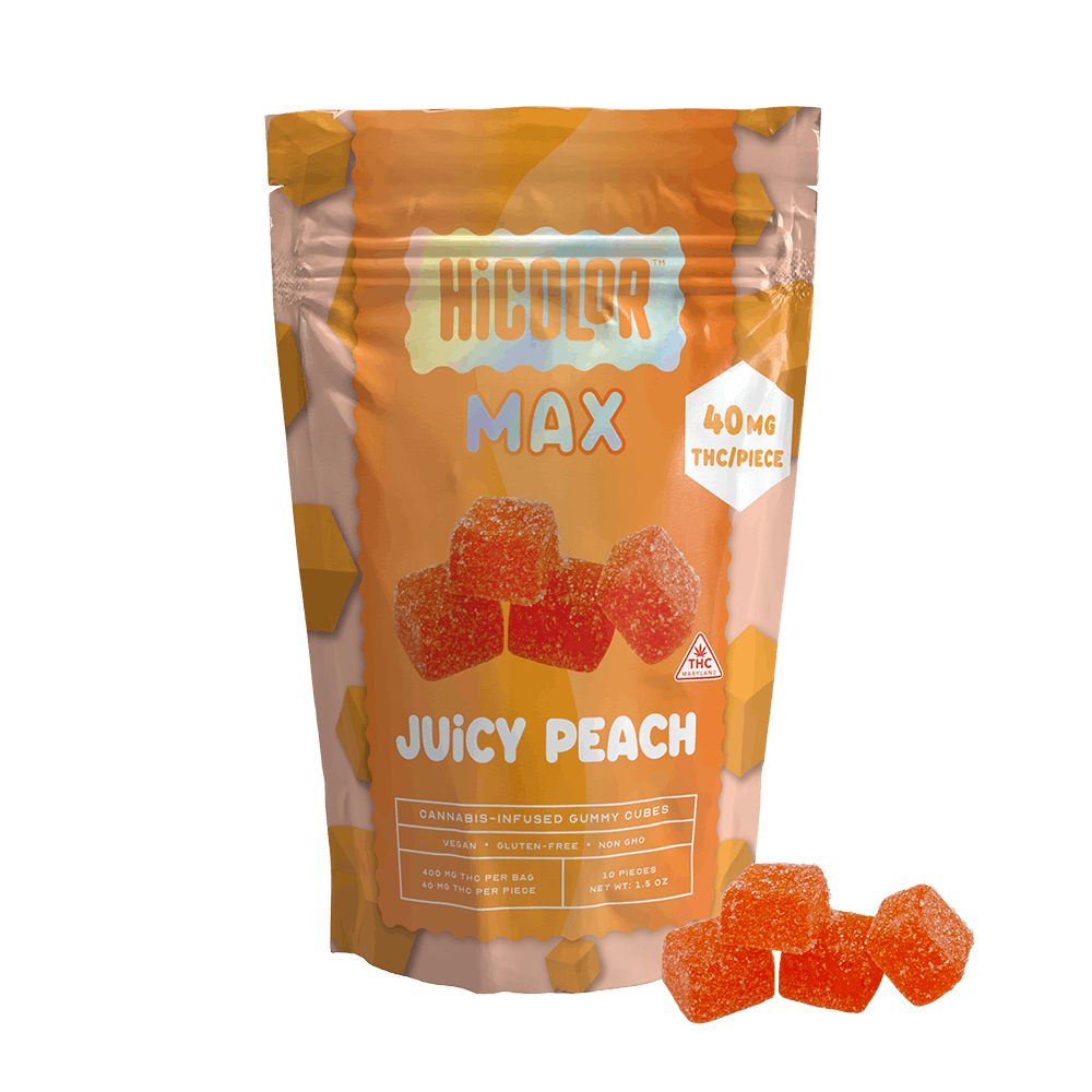 Juicy Peach MAX Gummies [10pk]