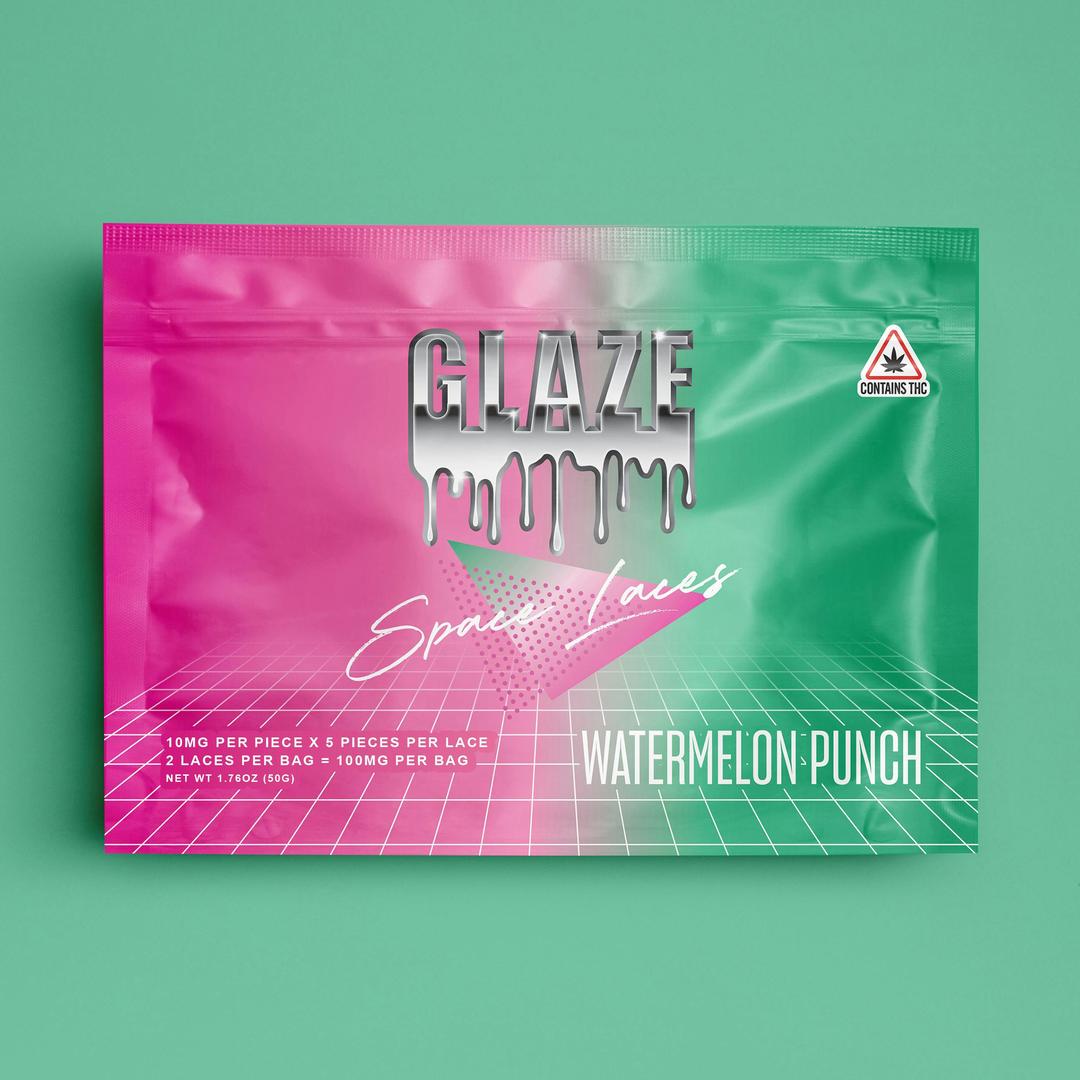Glaze | Watermelon Punch Space Laces | 100mg
