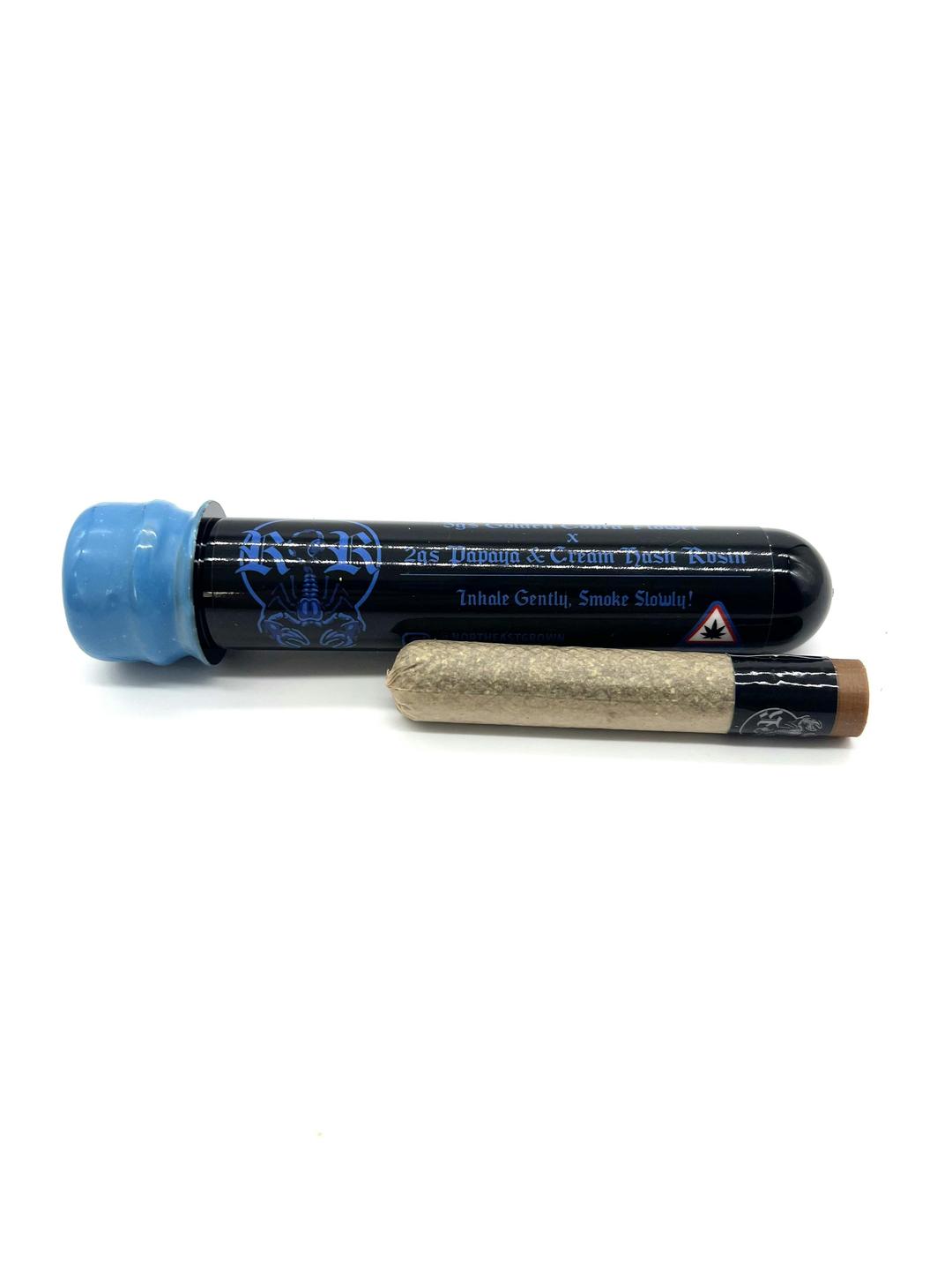NEA x Rick Roller - 3g's Golden Cobra Flower + 1g Solar Flare Rosin
