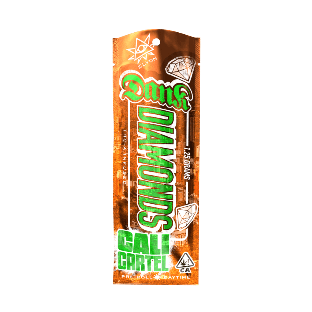 Cali Cartel | Dank Diamonds Infused Pre-Roll | 1.25 Grams