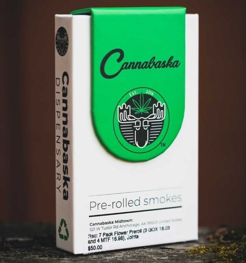 Cannabaska | 7pk Premium Flower Pre-Rolls (2SOG 23.94)(2RD 28.5)(3WC 21.44)