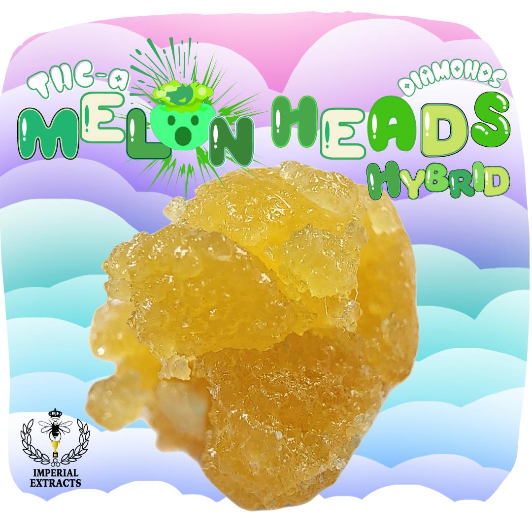 Melon Heads 1.0 g (Hybrid) Diamonds/Sauce (THC-a)