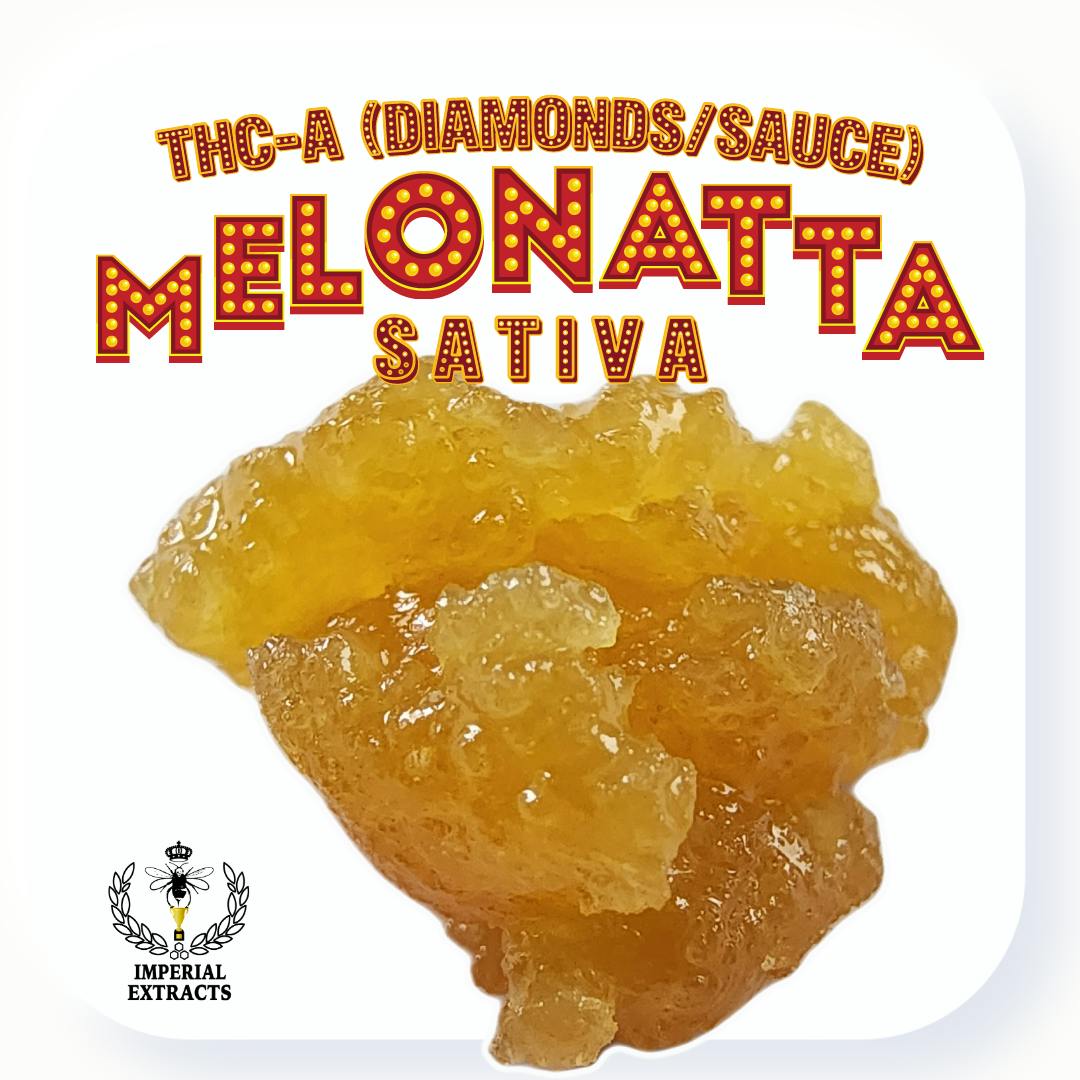 Melonatta 1.0 g (Sativa) Diamonds/Sauce (THC-a)