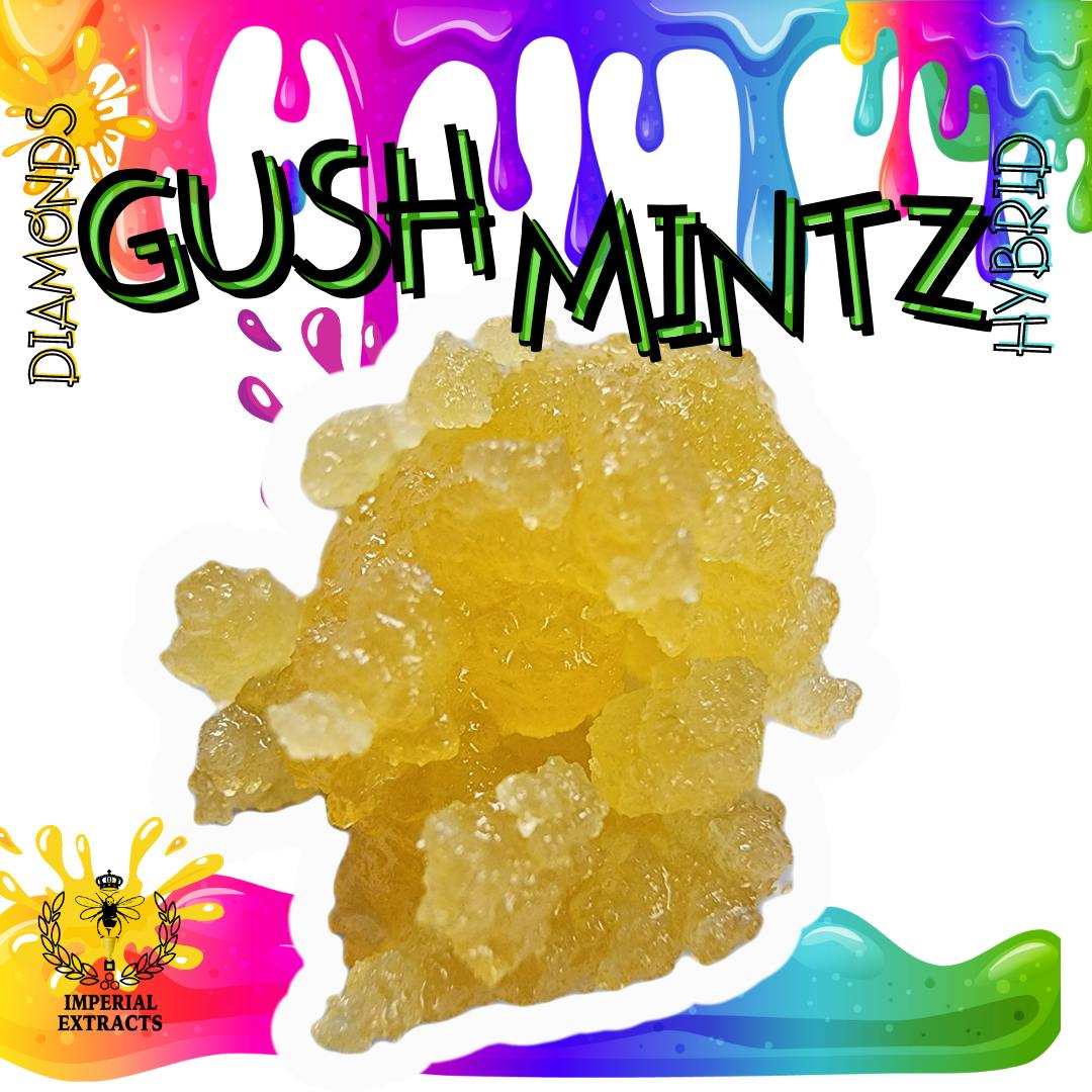 Gush Mintz 1.0 g (Indica) Diamonds/Sauce (THC-a)