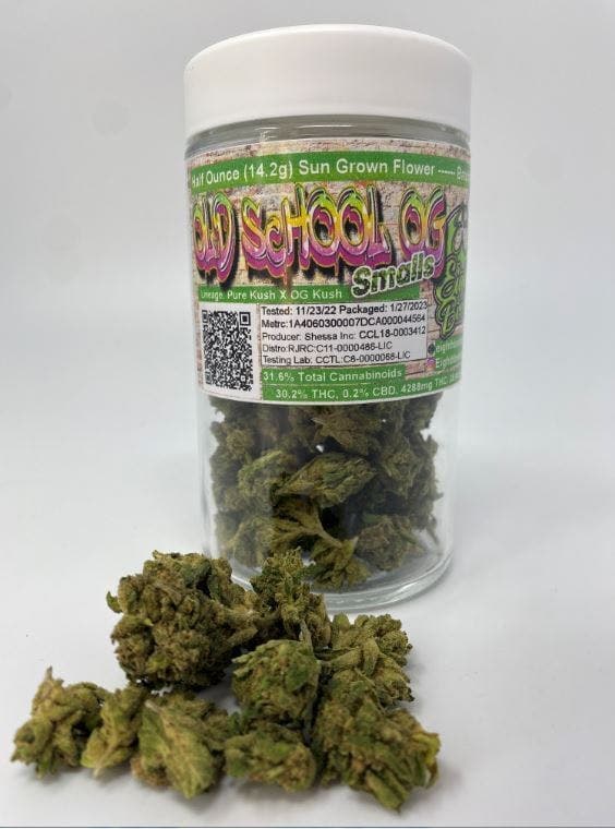 Old School OG Smalls (14g - ½ oz Jar)