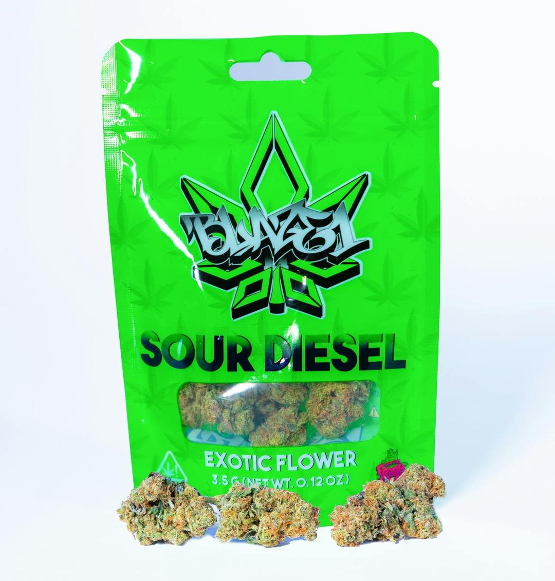Blaze1 Sour Diesel A Bag Eighth