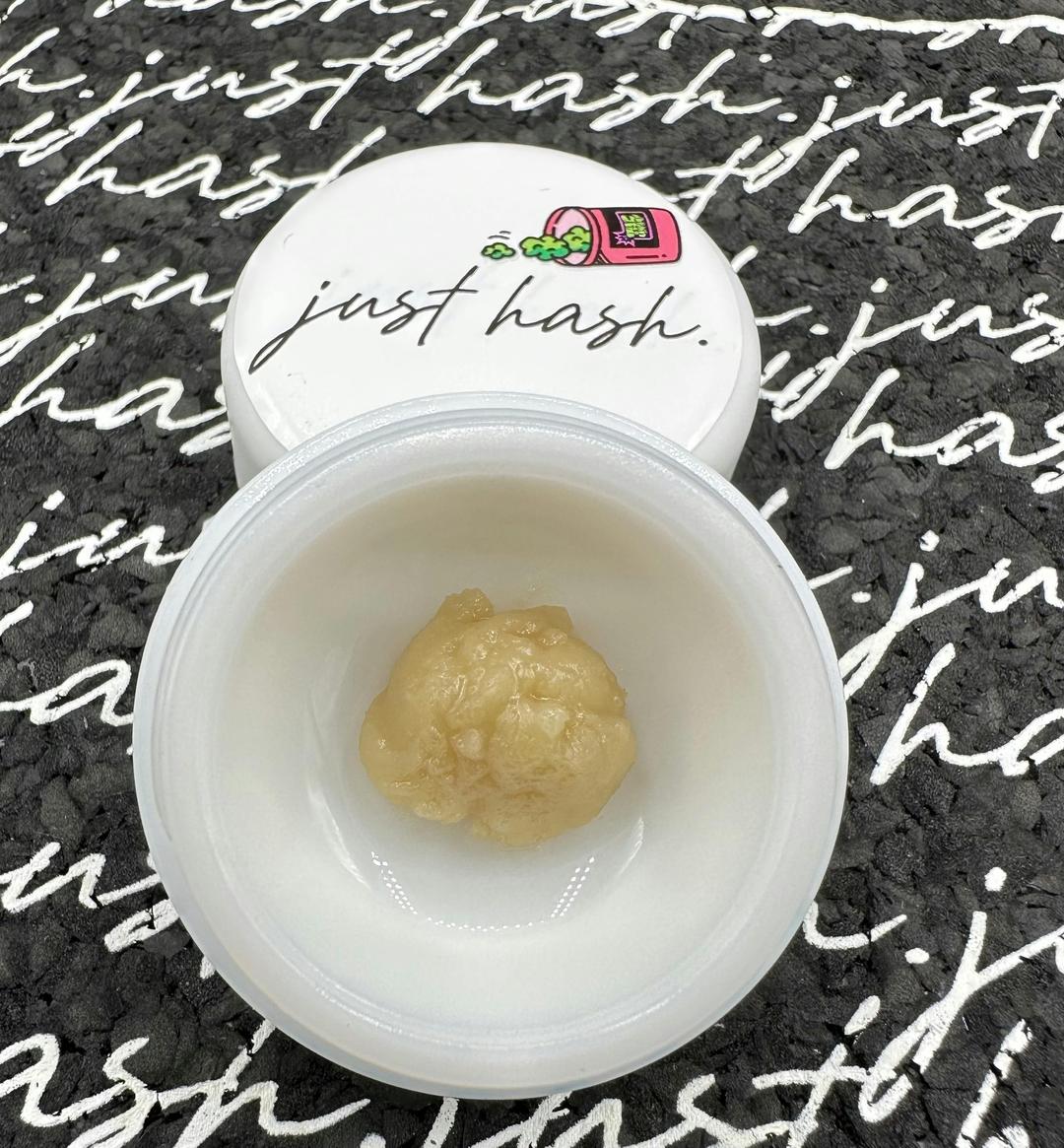 Just Hash - Humble Pie #7 Live Rosin Badder 1g